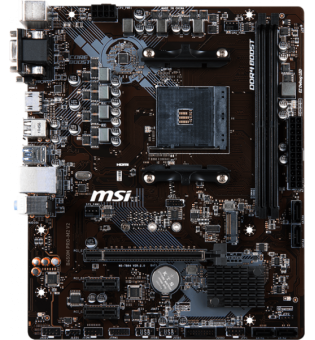 MSI B450M PRO-M2 V2 DDR4 3466Mhz S+VGA+GLAN AM4 Mainboard