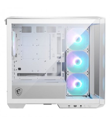 MSI MAG Pano M100R PZ ARGB Fanlı Beyaz Micro ATX Oyuncu Kasası