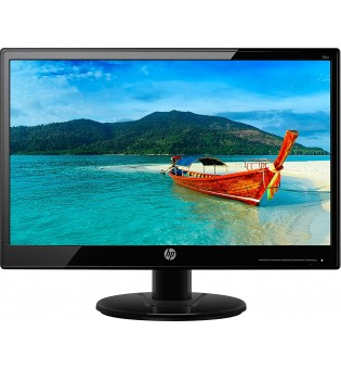 HP V194 18.5-inch HD Monitor with VGA Port (Black)