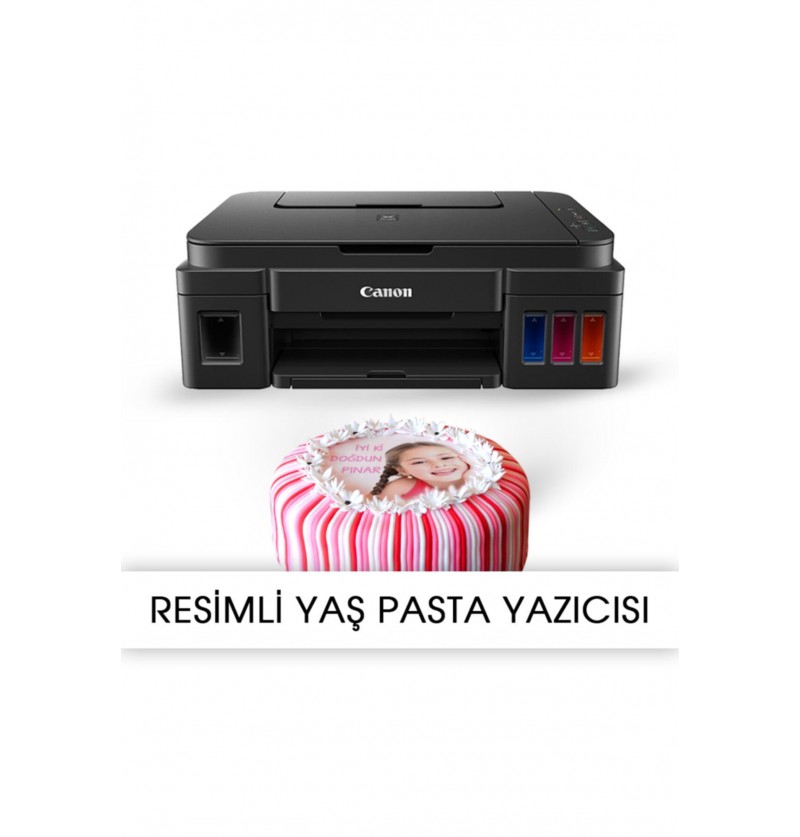 Picture cake printer pixma g3411 food ink