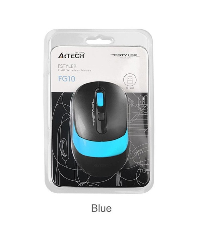 A4Tech FG10 Kablosuz Mouse Mavi