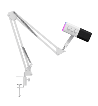 Havit Gamenote GK71 Pro RGB Yayıncı Mikrofonu, 24-Bit, 192kHz, XLR & Type-C, Stantlı