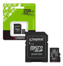 Kingston 256GB Canvas Select Plus Class 10 UHS-I U1 V10 microSDXC Hafıza Kartı (SDCS3/256GB)