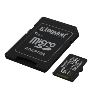 Kingston 128GB Canvas Select Plus Class 10 UHS-I U1 V10 microSDXC Hafıza Kartı (SDCS3/128GB)