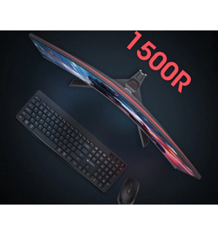 Koorui 27 27E6CA Curved 180Hz Gaming Monitör Siyah 1ms 1920x1080, FHD, 180Hz, Adaptive Sync, DP, HDMI, Vesa, 1500R