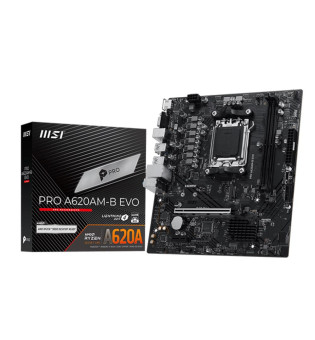 MSI MB PRO A620AMB EVO AM5 DDR5 6800(OC) Anakart