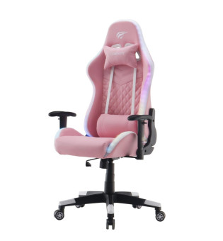 Havit Gamenote GC927 Profesyonel Gaming RGB Oyuncu Koltuğu Pembe