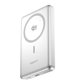 Havit PB5203 PRO Qi2.2 MageSafe Powerbank 10.000 mah Gri