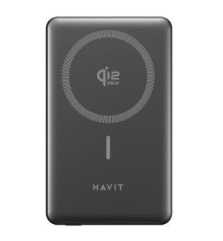 Havit PB5203 PRO Qi2.2 MageSafe Powerbank 10.000 mah Siyah