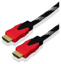 Qport Q-HDMI151 1,5m 4k Hdmi Altın Uçlu Örgülü Kablo