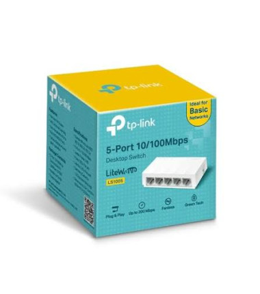 TP-Link LS1005 10/100Mbps 5 Port Switch